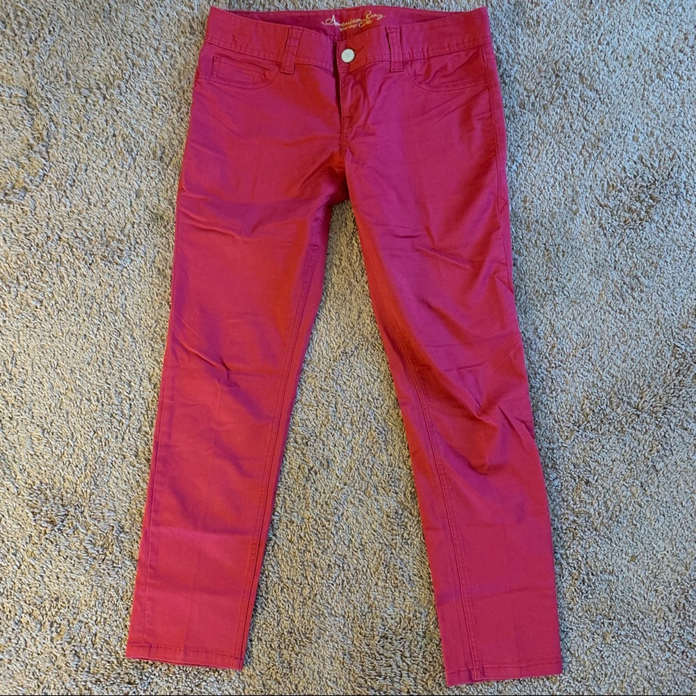 American Rag Pink Skinny Jeans 7S